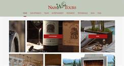 Desktop Screenshot of napawinetours.com